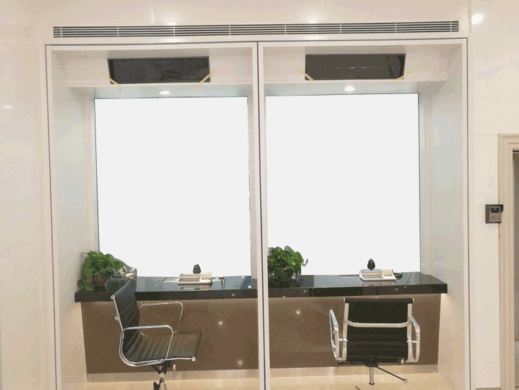 銀行調光膜案例